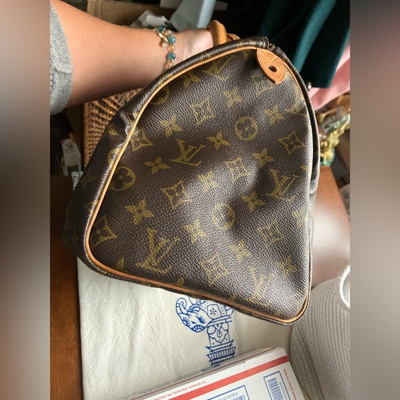 🌺Sale Firm in price only 👏👏👏authentic Vintage Louis Vuitton Speedy 30 - Picture 5 of 10